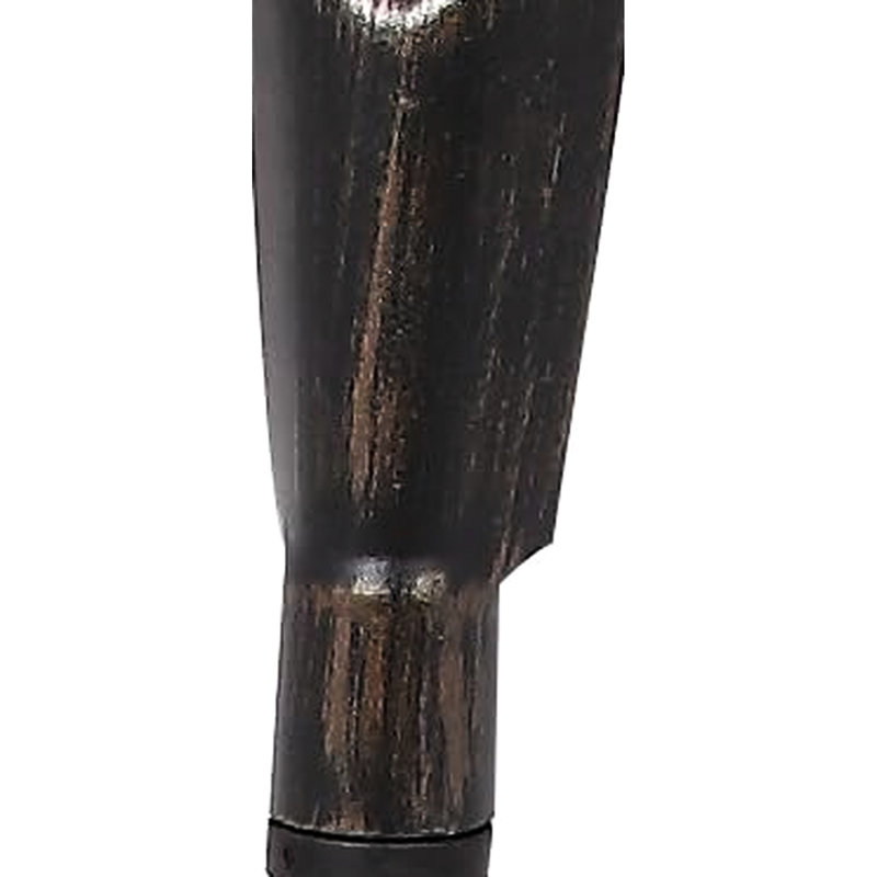 Tabourets de bar en métal sans dossier Art de 2, siège standard de 30 po, couleur noire vieillie, poids facile à manipuler, conception empilable, dimensions de 17 po, hauteur du siège de siège en ABS, fabrication principale ABS et PC, petit