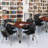 Romig Kee Mobile 36" L Square Breakroom Table and Chair Set-85728773-85728775-90623177