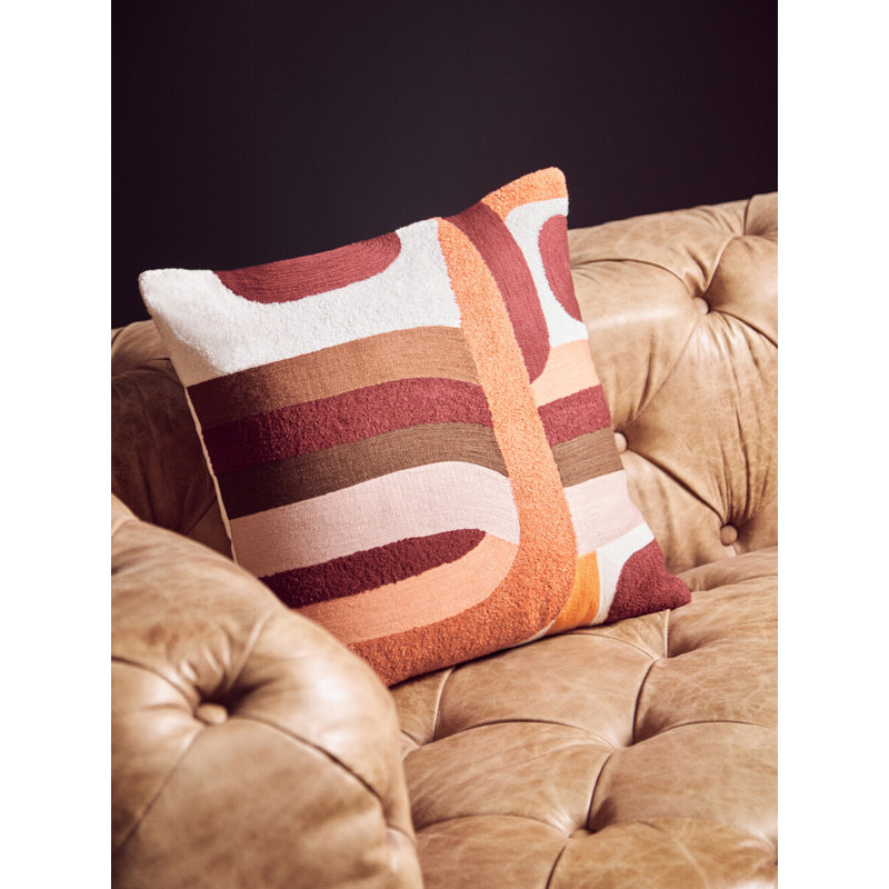 Dequisha Abstract Square Cushion