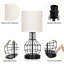 Lampe de table USB en métal Dietreich