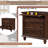 Modern 3-Drawer Nightstand with Pull-Out Tray, Stylish Sofa Side Table with Rubber Legs-513258533