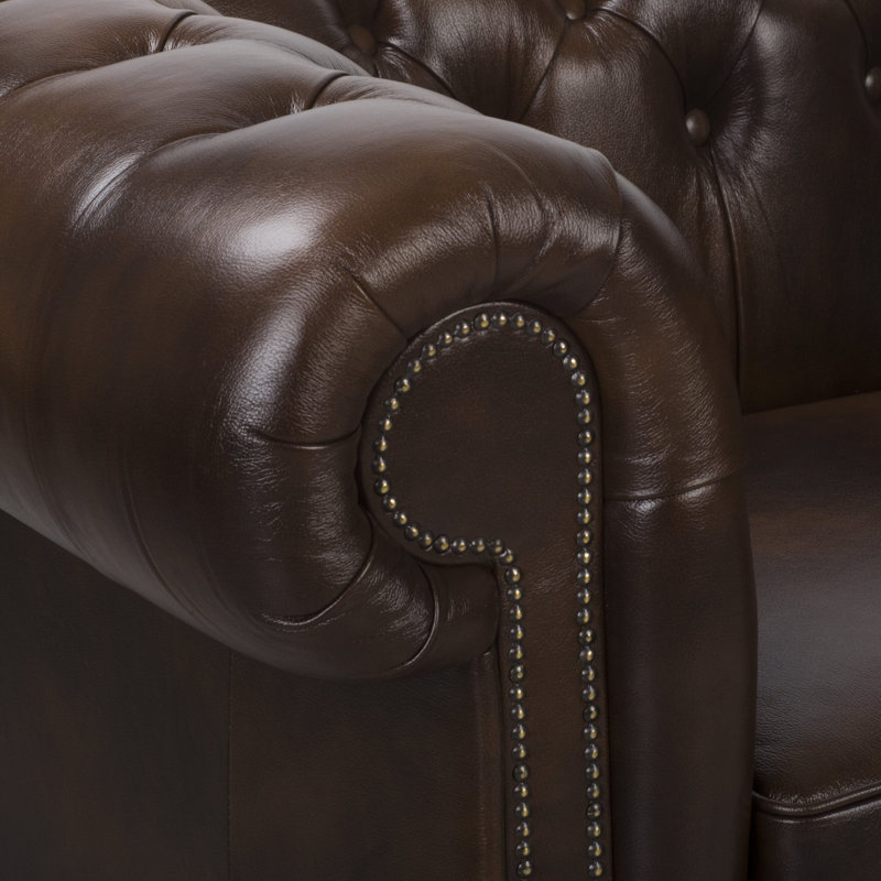 Tamberg 2 Seater Genuine Leather Loveseat