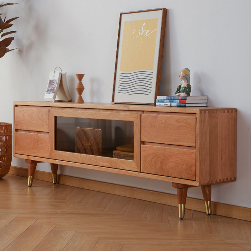 Meuble télé North American, H 19,7 po x L 70,9 po x l 11,8 po