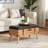 Drewie Faux Leather Ottoman