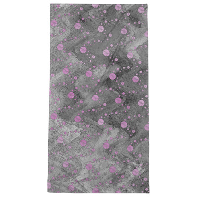 Serviette de plage planètes et étoiles