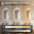 Cloud Shaped Wall Mirror Set, Led Mirror And Accent Mirror-122267828-122267827