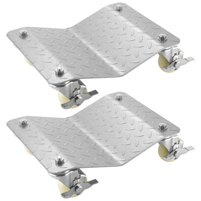 Tire Wheel Dollies,Tire Skates Wheel Car Van Positioning Dolly Trolley Ball Bearings Recovery Jack Auto Repair Moving