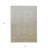 3' X 5' Taupe And Gray Geometric Washable Indoor Outdoor Area Rug