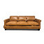 Causeuse faite à la main 100% cuir avec ressorts et coussins en mousse attachés à la main 61 po Sierra-378257313-378257324-378257326