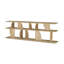 Geometric 82.5'' W Solid Wood Console Table-1376502389
