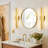 24" Dimmable LED Bath Bar with Textured Acrylic Shade-1413674023
