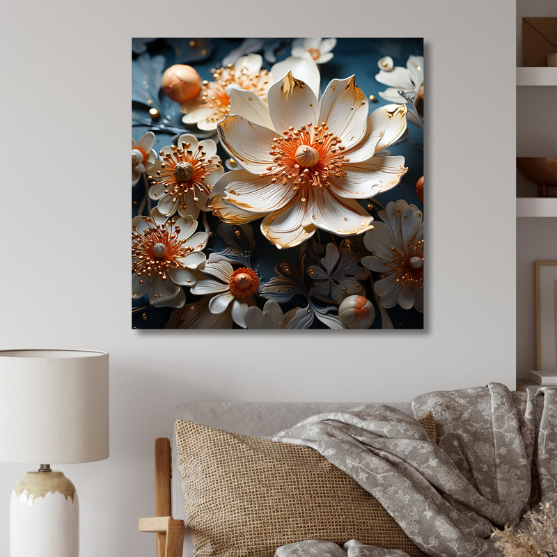 Impression sur toile Buttercups Emotion Sunshine I - Buttercups, Toile tendue, H 16 po x l 16 po