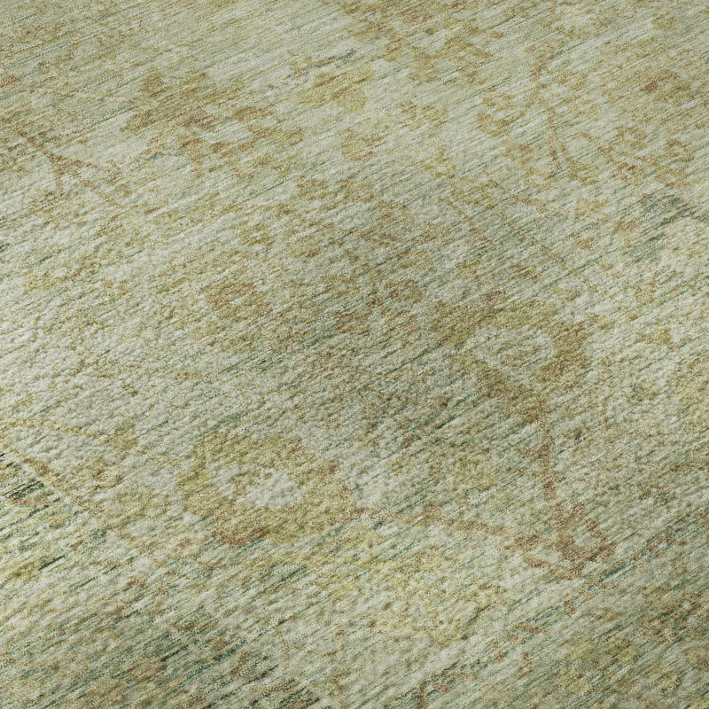 Premium Machine Washable Wayne AMF1106 Global Rug, Runner 2'3" x 7'6"