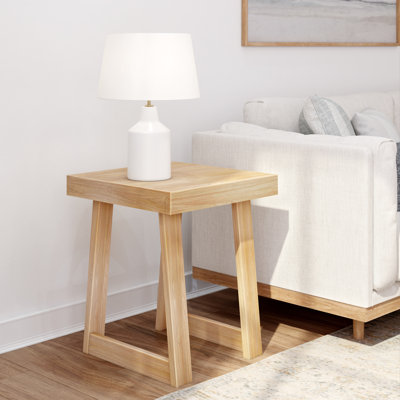 Hendrik Solid Wood End Table