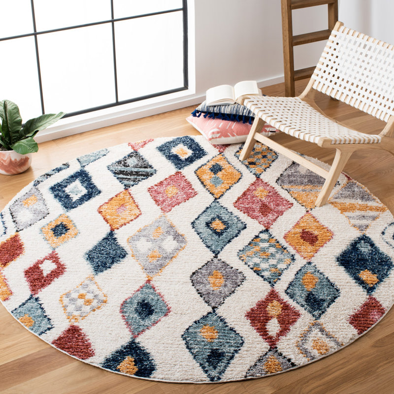 Robertsdale Performance Southwestern Rug, Round 6'7"