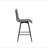 Faux Leather Swivel Counter Stool
