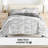 7-Piece Bedding Bundle - Pattern Comforter and Sheet Set-99311861-99311875