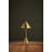 Salma Rechargeable Table Lamp in Aged Brass