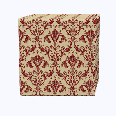 Felsenthal 100% Cotton Floral Square Napkin