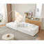 Canapé Cloud, méridienne en L, chenille innovante, siège profond, canapé modulaire à cinq coussins, chenille blanche modulaire, sans assemblage, facile à restaurer, compression à vide-483816175-483816169