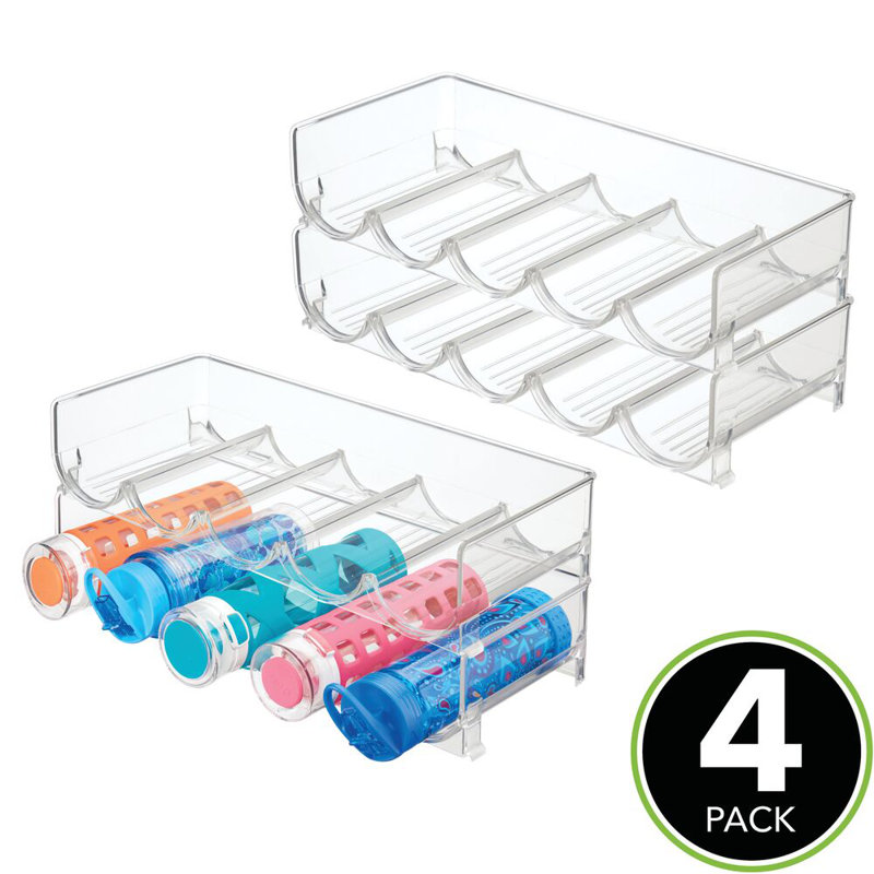 Tabletop Wine Bottle & Glass Rack in
