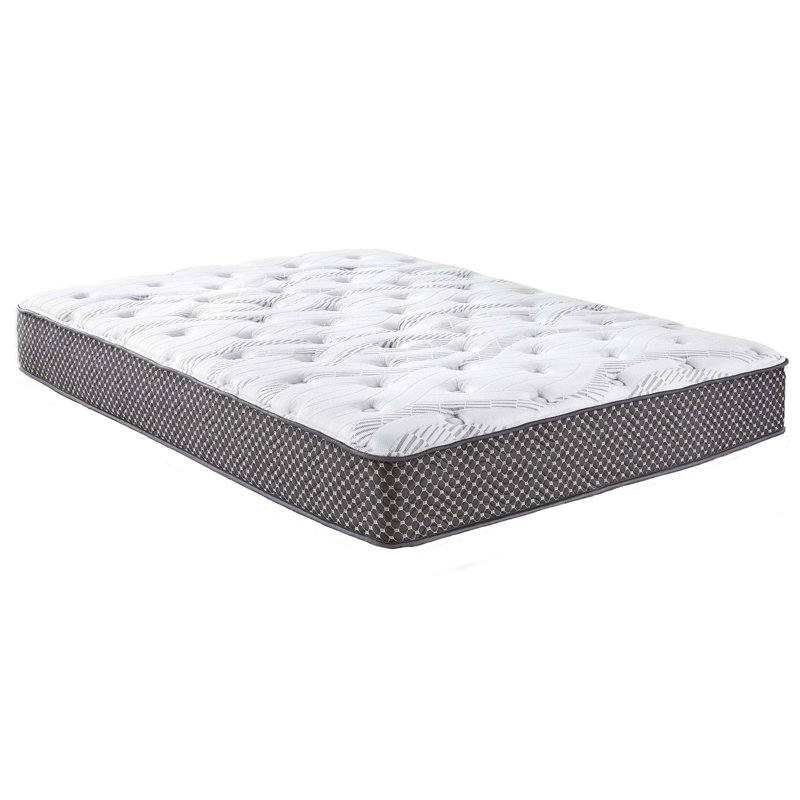 10-Inch Quilted Hybrid Twin Mattress With Medium Firm Support, Gel Memory Foam, Cooling Cover, Edge Reinforcement, And Certipur-US Certified Materials.