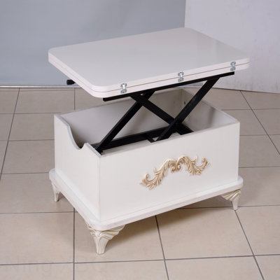 Table basse intelligente à hauteur réglable pour le salon