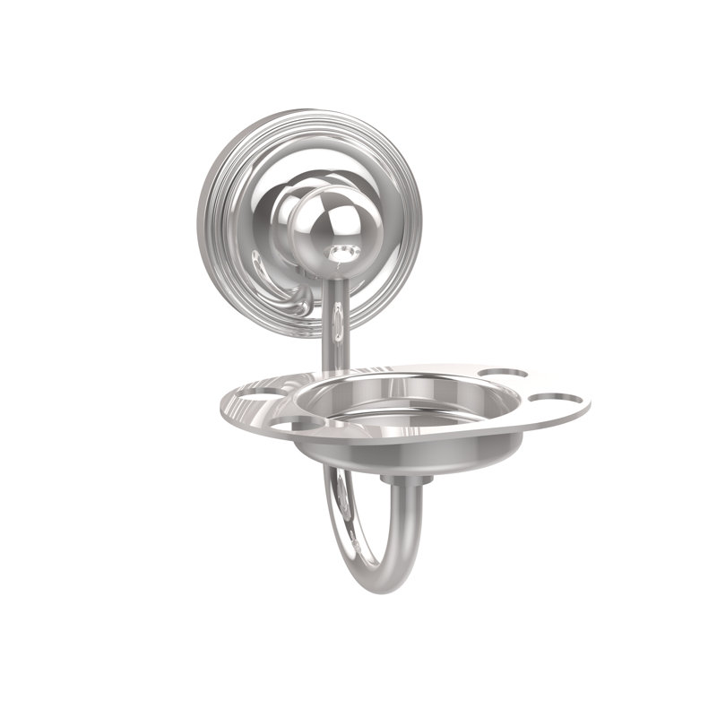 Porte-brosse à dents & culbuteur Gober, Chrome poli