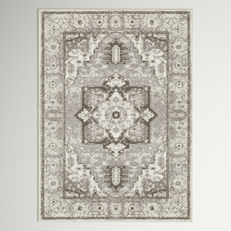 Tapis d'intérieur / extérieur en laine Allisen, Rectangle 8 pi x 11 pi