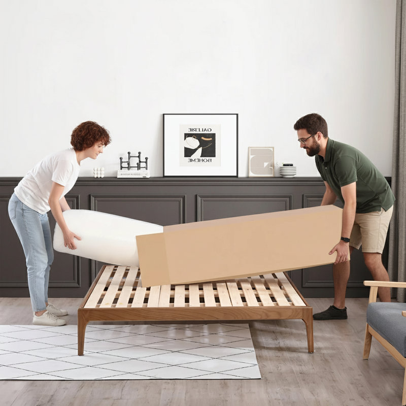 10 Inch King Size Medium Firm Mattress in a Box, Tight Top, Reinforced Perimeter, Individually Wrapped Coils, King, 10"