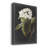 " Dramatic White Flowers I "-1976095025
