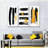 Three Panel Abstract Multi Piece Canvas Print-93024361