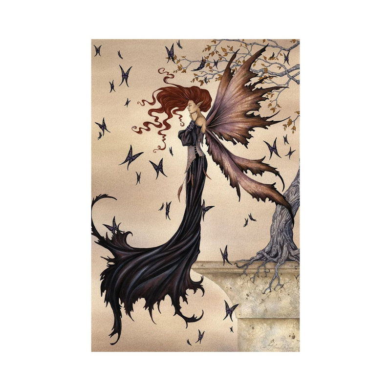 Mystique by Amy Brown - Print on Canvas, Wrapped Canvas, 101.6cm H x 66.04cm W x 1.91cm D