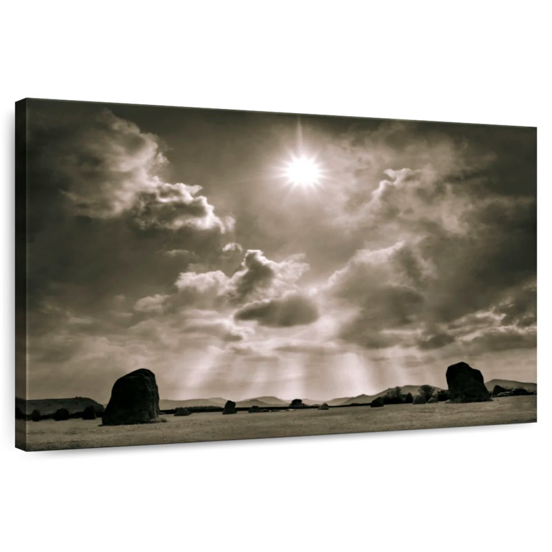 Alvord Rays Over The Range, 20" H x 30" W