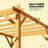 Stable Pergola,Outdoor Gazebo Grape Trellis