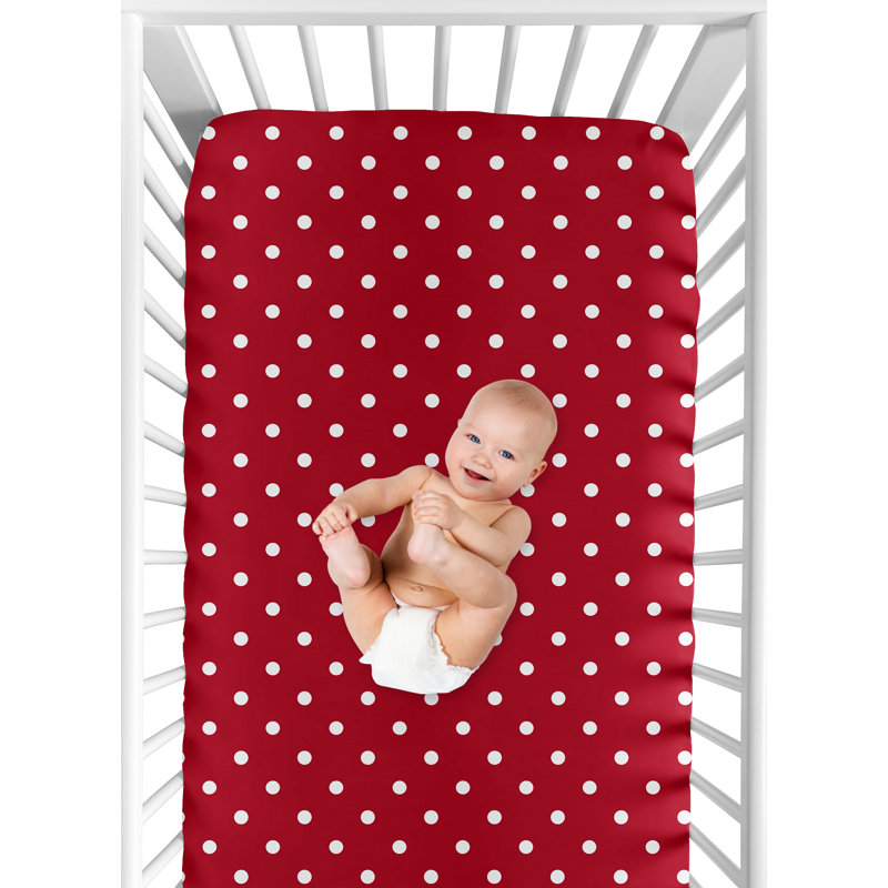 Drap-housse pour lit de bébé Little Ladybug