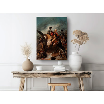 Reproduction d'art sur toile, Alonzo Chappel George Washington à Princeton, 1777