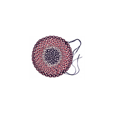Coussin de chaise de salle à manger en intérieur tressé