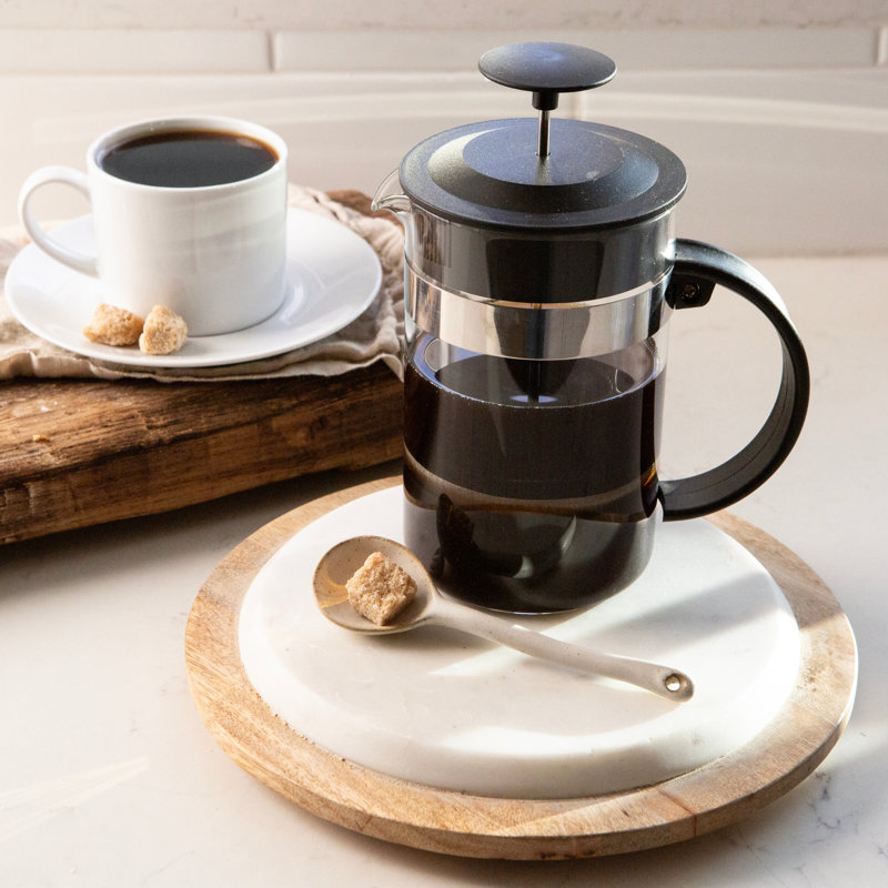 Presse française à triple filtre, 8 tasses