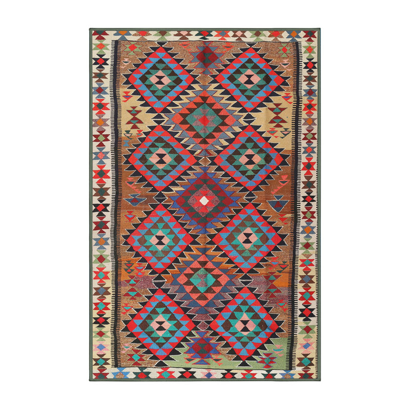 Wyoming Southwestern Indoor Rug, Rectangle 7' x 9'