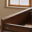 Commode d'appoint 6 tiroirs avec pieds en bois d'hévéa
