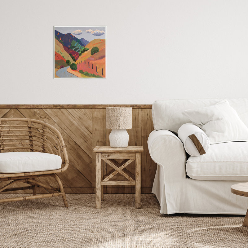 «Wanaka Valley Landscape», plaque murale par Jenny Wantuch