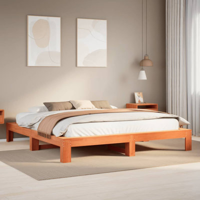 Solid Wood Bed