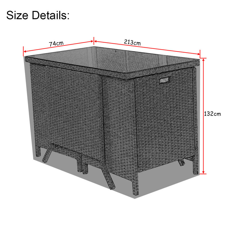 Outdoor Patio Bench Cover