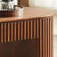 Table basse ovale moderne de 133 cm (52,25 po), avec tiroir de rangement, idéale pour le salon, couleur chêne. Table compacte et polyvalente avec tiroir, un indispensable pour votre pièce, au design optimisant l'espace.-1589756661-1589756658