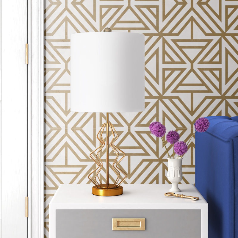 Lulubelle Metal Table Lamp, 22.75" H x 10" W x 10" D