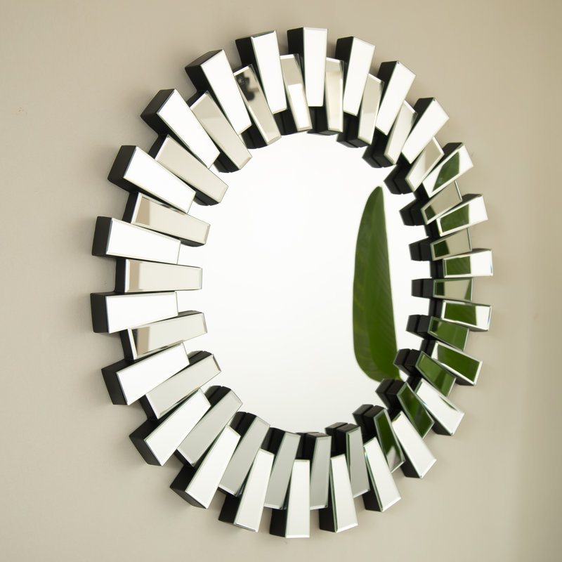 Miroir mural 32 po avec cadre en polyuréthane 32 po