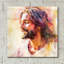«Light of Compassion» par Ivan Guaderrama, art mural en verre acrylique-894655847