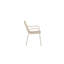 Peking Diningchair Aluminium - Beige / 55*60,5*87-513104020