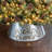 Galvanized Diecut Metal Tree Collar with Lights-61058955